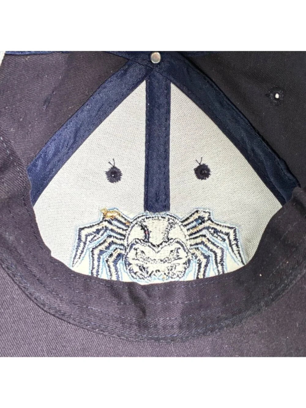 Fond du Lac Dock Spiders Youth Baseball Hat Bimm Ridder Navy Adjustable Cap